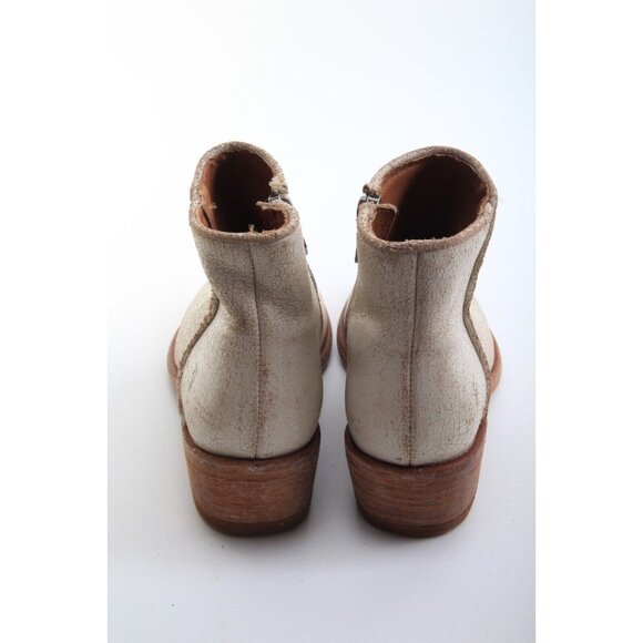 FRYE Carson Piping Bootie zip Up ankle boots leather womens shoes sz 6 B - Picture 5 of 15